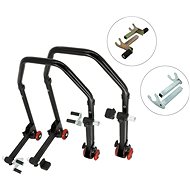 SEFIS D20 sklopný moto stojan přední a zadní set - 2v1 / hák - Motorbike Stand