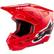 ALPINESTARS Helmet S-M5 CORP, 2025, red, size 2XL - Motorbike Helmet