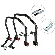 SEFIS D20 sklopný moto stojan přední a zadní set - single / hák - Motorbike Stand