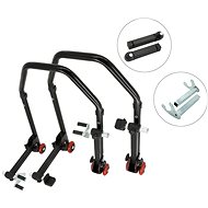 SEFIS D20 sklopný moto stojan přední a zadní set - trn / hák - Motorbike Stand