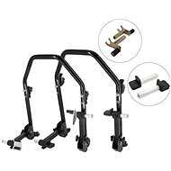SEFIS D20U sklopný pojízdný moto stojan přední a zadní set - 2v1 / packy - Motorbike Stand