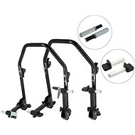 SEFIS D20U sklopný pojízdný moto stojan přední a zadní set - single / packy - Motorbike Stand