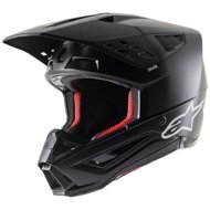 ALPINESTARS Helmet S-M5 SOLID, 2023, matt black, size 2023 XL - Motorbike Helmet