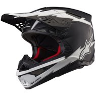 ALPINESTARS Helmet SUPERTECH S-M10 AMPRESS, 2025, black matt/white, size 2025 L - Motorbike Helmet
