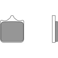 BREMBO Brake pads 07BB33RC RC - Motorbike Brake Pads