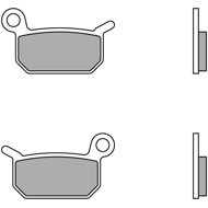 BREMBO Brake pads 07GR70SX SX - Motorbike Brake Pads