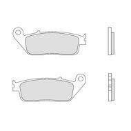 BREMBO Brake pads 07HO30LA LA - Motorbike Brake Pads