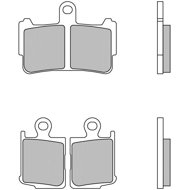 BREMBO Brake pads 07HO37SA SA - Motorbike Brake Pads