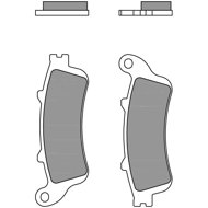 BREMBO Brake pads 07HO52SP SP - Motorbike Brake Pads