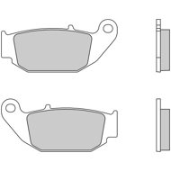 BREMBO Brake pads 07HO61CC CC ROAD - Motorbike Brake Pads