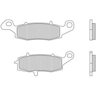 BREMBO Brake pads 07SU16SP SP - Motorbike Brake Pads