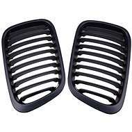 UNI Front kidney grille single BMW 3 E46 2001-2006 FACELIFT black matt - Headlight Mask