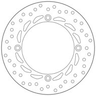 BREMBO Brake disc 68B407A5 fix - Brake Disc