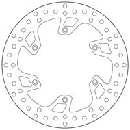 BREMBO Brake disc 68B407B8 fix - Brake Disc
