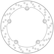 BREMBO Brake disc 68B407C8 fix - Brake Disc