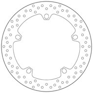 BREMBO Brake disc 68B407D6 fix - Brake Disc