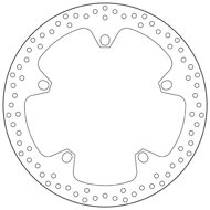 BREMBO Brake disc 68B407D7 fix - Brake Disc