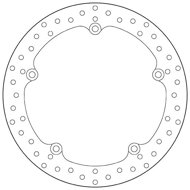 BREMBO Brake disc 68B407G7 fix - Brake Disc