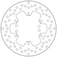 BREMBO Brake disc 68B407H8 fix - Brake Disc