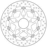 BREMBO Brake disc 78B40865 floating - Brake Disc