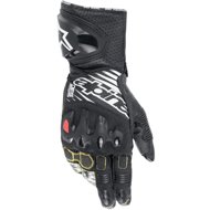 ALPINESTARS Gloves GP TECH 2, black/white, 2025 - Motorcycle Gloves