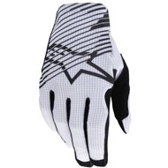 ALPINESTARS RADAR PRO Gloves, White, 2025, size L - Motorcycle Gloves
