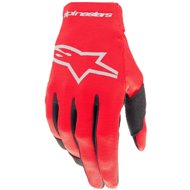 ALPINESTARS RADAR gloves, red/silver, 2025, size S - Motorcycle Gloves