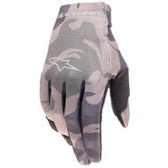 ALPINESTARS RADAR gloves, children's, green camo/brown, 2024, size 2XS - Motorcycle Gloves