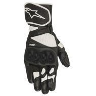 ALPINESTARS gloves SP-1 2, black/white - Motorcycle Gloves