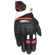 ALPINESTARS Gloves SP-5, black/white/red, 2025 - Motorcycle Gloves