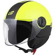 ZED C35 2025, yellow fluo/black, size 3.5 mm, w/o XL - Motorbike Helmet