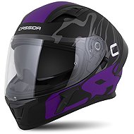 CASSIDA Orbit Multivers 2025, black matt/purple/grey/white, size 4.5 mm, w/r. S - Motorbike Helmet