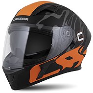 CASSIDA Orbit Multivers 2025, black matt/orange/gray/white, size 4.5 mm, w/w S - Motorbike Helmet