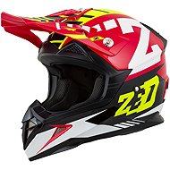 ZED X1.9 TARGA 2025, red/yellow fluo/black/white, size 4.5 mm, w/w XS - Motorbike Helmet