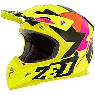 ZED X1.9 TENDO 2025, yellow fluo/pink/orange/black, size 4.5 mm, mm. XL - Motorbike Helmet