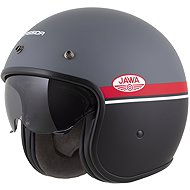 CASSIDA Oxygen 20 Jawa OHC 2025 Sisak, matt szürke/ piros/ fekete/ fehér, S méret - Motoros sisak