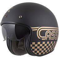 CASSIDA Oxygen 20 Rondo 2025 Sisak, matt fekete/ aranyszín, XS méret - Motoros sisak