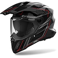AIROH Helmet COMMANDER 2 Carbon Stylish 2025, glossy, size 2025. L - Motorbike Helmet