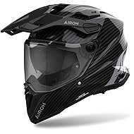 AIROH COMMANDER 2 Carbon 2025, fényes, S méret - Motoros sisak