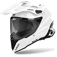 AIROH Helmet COMMANDER 2 colour 2025, glossy white, size 2025 L - Motorbike Helmet