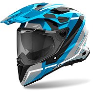 AIROH přilba COMMANDER 2 Mavick 2025, lesklá modrá, vel. S - Motorbike Helmet