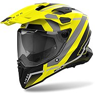 AIROH přilba COMMANDER 2 Mavick 2025, matná žlutá, vel. 2XL - Motorbike Helmet