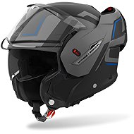 AIROH Helmet MATHISSE 2 Genius 2025, blue matt, size 2.5 mm. M - Motorbike Helmet