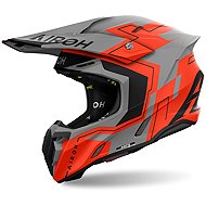 AIROH TWIST 3 Dizzy 2025 Bukósisak, matt fluo narancsszín, 2XL méret - Motoros sisak