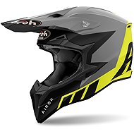 AIROH přilba WRAAAP Reloaded 2025, matná žlutá, vel. S - Motorbike Helmet
