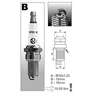 BRISK spark plug B12C Super series - Spark Plug