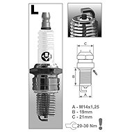 BRISK spark plug L14C Super series - Spark Plug