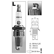 BRISK spark plug L17YC Super series - Spark Plug
