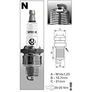 BRISK spark plug NR14C Super series - Spark Plug