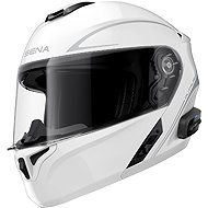 SENA Bluetooth helmet with headset Outrush R, glossy white, size 4.5 mm, w. L - Motorbike Helmet